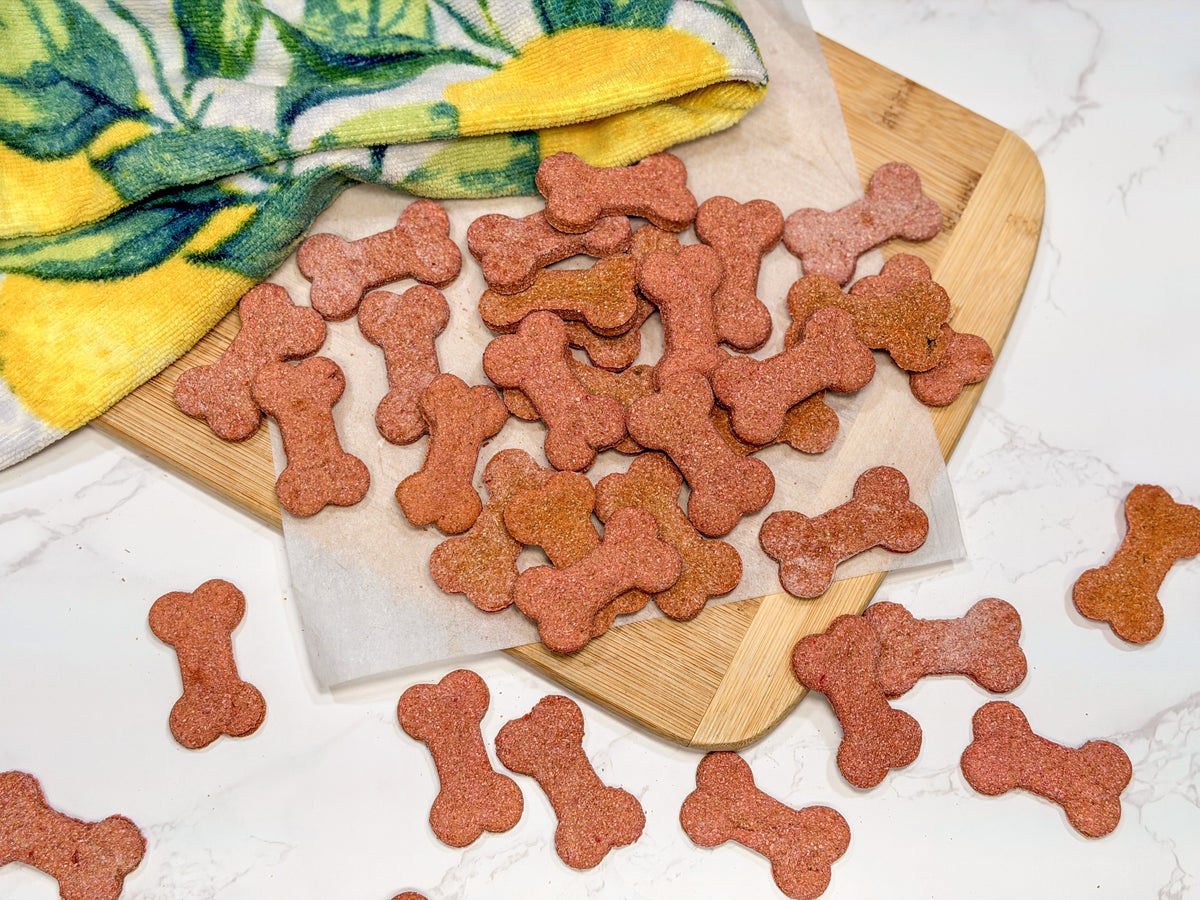 Wholesale Bulk Dog Treats- Limited Ingredient, Peanut Butter, Bacon, Spirulina or Calming Bone dog treats