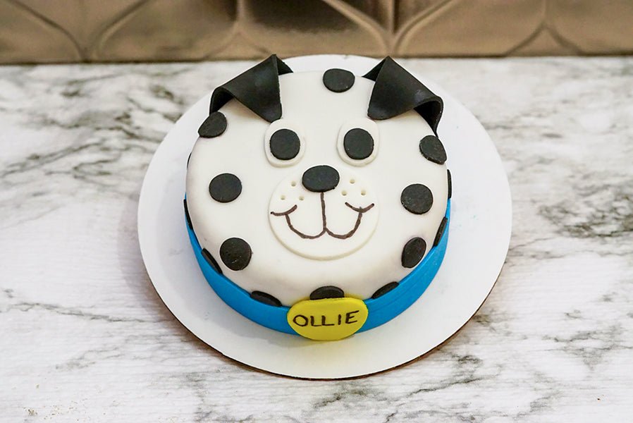 3 Paws Kitchen Dog Cake 🐶- 4" Peanut Butter & Banana - 3 Paws Kitchen