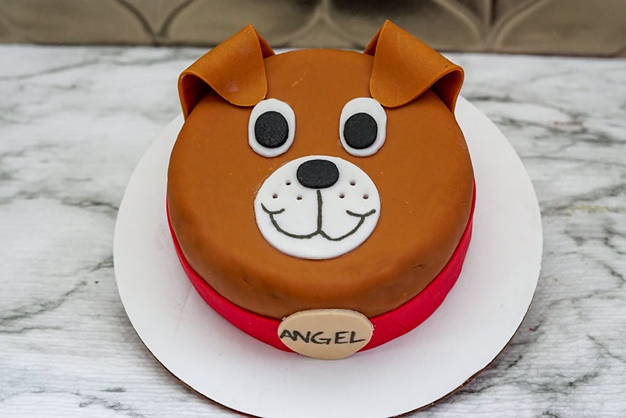 3 Paws Kitchen Dog Cake 🐶- 4" Peanut Butter & Banana - 3 Paws Kitchen