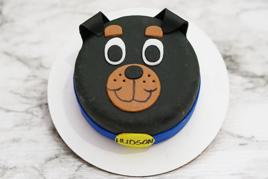 3 Paws Kitchen Dog Cake 🐶- 4" Peanut Butter & Banana - 3 Paws Kitchen