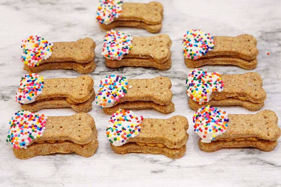 3 Paws Kitchen Dog Treats- Peanut Butter Bone Cookies - 3 Paws Kitchen
