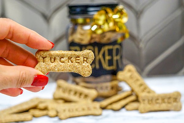 3 Paws Kitchen Personalized Dog Treats- Mason Jar Pet Gift - 3 Paws Kitchen