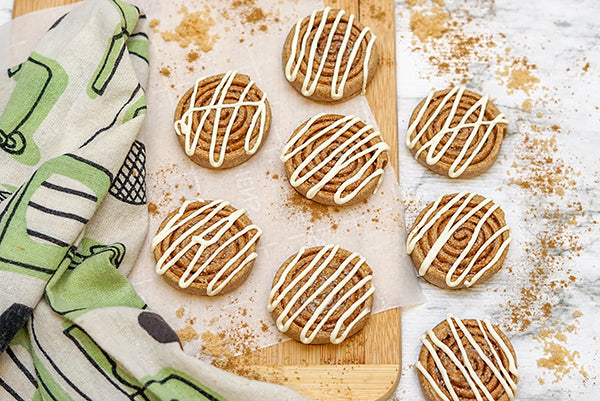 Healthy Dog Treats- Cinnamon Rolls Dog Birthday Pet gift for Dog Lovers