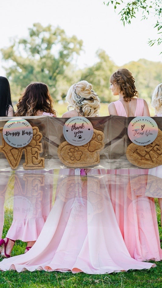 Personalized Wedding Doggy Bags: The Perfect Wedding Favor for Dog Lovers