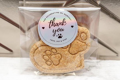 Wedding Guest Favors - Customized Dog Treat Bags, Personalized Pet-Themed Gifts for Corporate Events