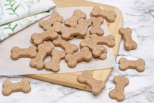 Wholesale Bulk Dog Treats- Limited Ingredient, Peanut Butter, Bacon, Spirulina or Calming Bone dog treats