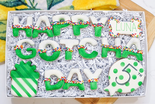 Custom Dog Adoption Box  | Welcome Home Happy Gotcha Day Dog Treat  Cookie Gift Box (Copy) (Copy)