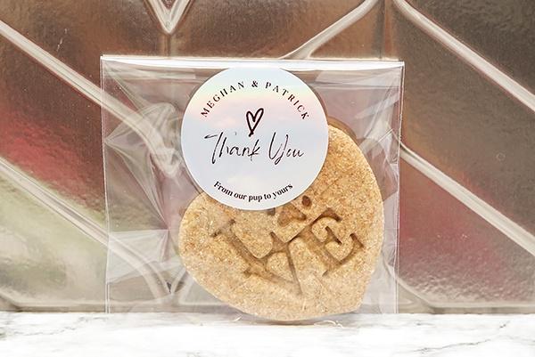 Wedding Guest Favors - Customized Dog Treat Bags, Personalized Pet-Themed Gifts for Corporate Events