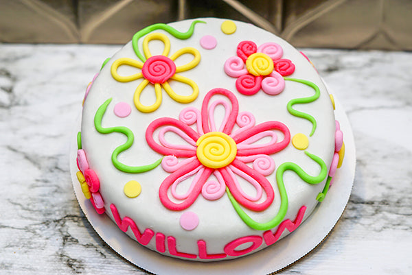 Topper birthday personalized cake 2 writing styles - Planète Gateau