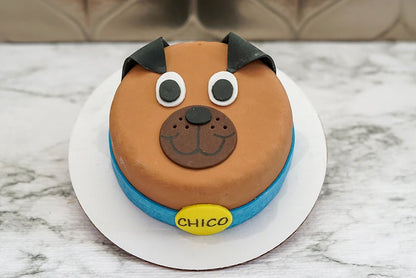 3 Paws Kitchen Dog Cake 🐶- 4" Peanut Butter & Banana - 3 Paws Kitchen