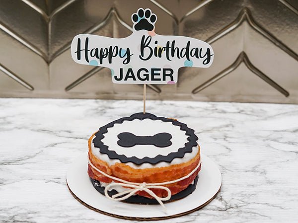 3 Paws Kitchen Dog Cake- 4"inch Sweet Potato and Bacon - 3 Paws Kitchen