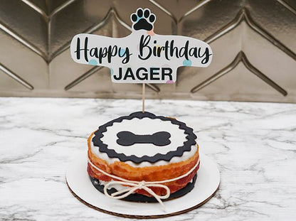 3 Paws Kitchen Dog Cake- 4"inch Sweet Potato and Bacon - 3 Paws Kitchen