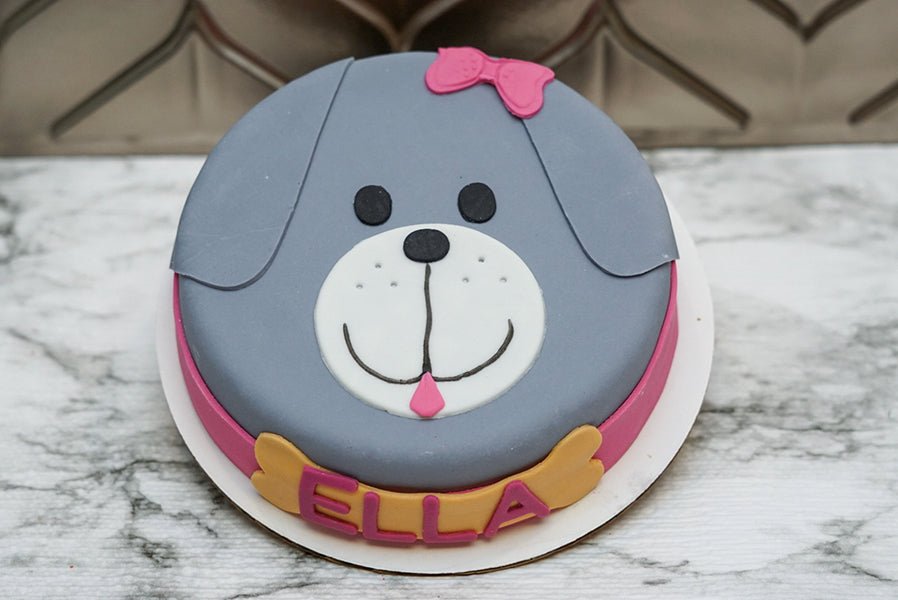 3 Paws Kitchen Dog Cake 🐶- 6" Peanut Butter & Banana - 3 Paws Kitchen