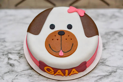 3 Paws Kitchen Dog Cake 🐶- 6" Peanut Butter & Banana - 3 Paws Kitchen