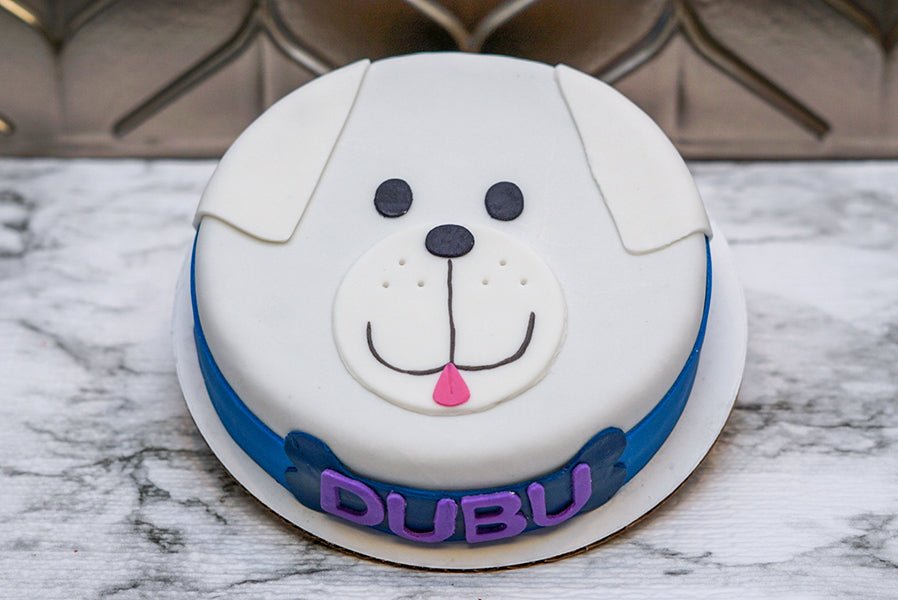 3 Paws Kitchen Dog Cake 🐶- 6" Peanut Butter & Banana - 3 Paws Kitchen