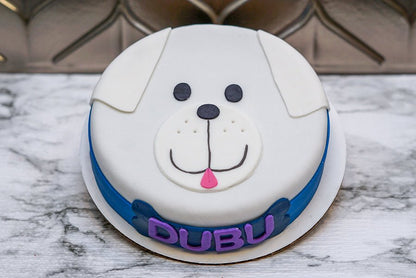 3 Paws Kitchen Dog Cake 🐶- 6" Peanut Butter & Banana - 3 Paws Kitchen