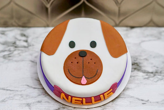 3 Paws Kitchen Dog Cake 🐶- 6" Peanut Butter & Banana - 3 Paws Kitchen