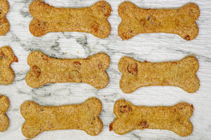 3 Paws Kitchen Dog Treats- "Cheesy" Bacon Biscuits - 3 Paws Kitchen