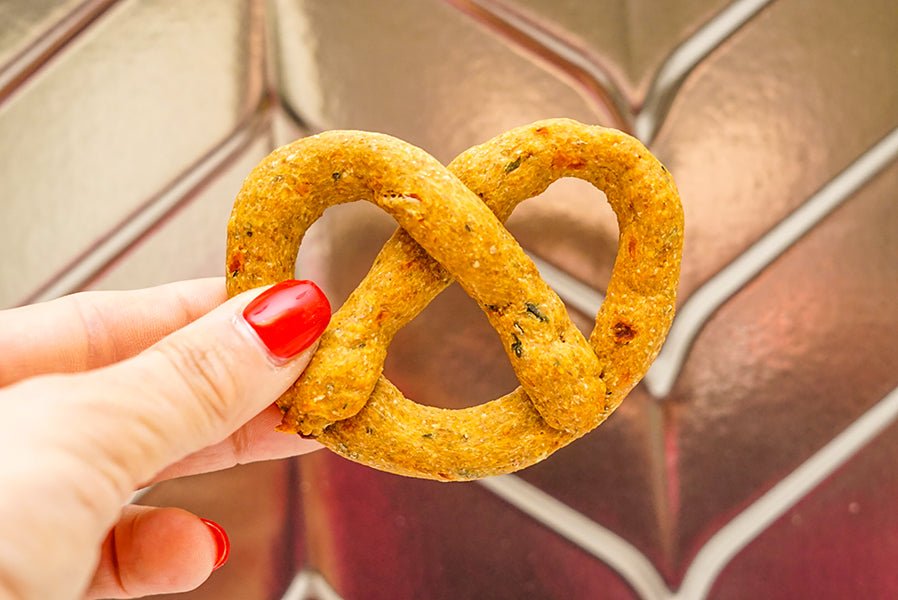 3 Paws Kitchen Dog Treats-New York City Pizza Pretzels - 3 Paws Kitchen