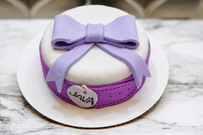 Custom Bowtie  Dog Birthday Cake Treat 4" inch  Pet Gift for Dog Lovers