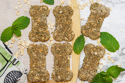 Healthy Dog Treats Breath Freshening Mint & Parsley Pet Gift for Dog Lovers