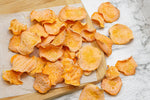 Healthy Vegan  Dog Treats- Cheesy Sweet Potato Chips- Limited Ingredients