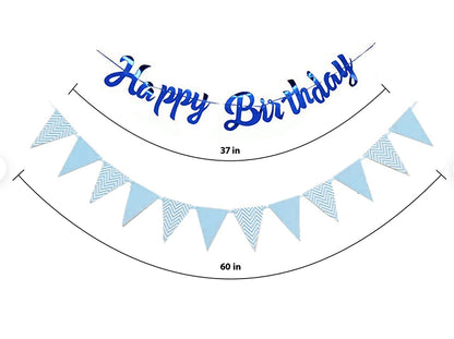 3 Paws Kitchen Dog Birthday Party Decoration 19-pc. Set |  Happy Birthday Banner | Confetti Balloons - 3 Paws Kitchen