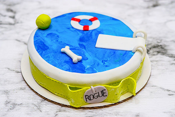 Custom Designed Dog Birthday Cake Treat 4 or 6” inch Personalized Pet Gift for Dog Lovers