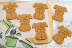 Healthy Dog Treats "Cheesy" Apple Pups Pet Gift for Dog Lovers